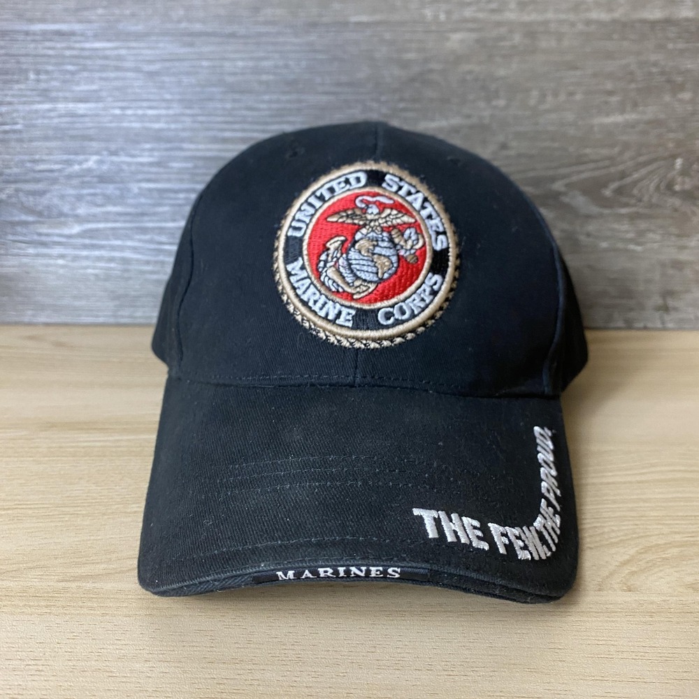 United States Marine Corps Hat Cap Strap Back Embroidered Patch Mens Marines